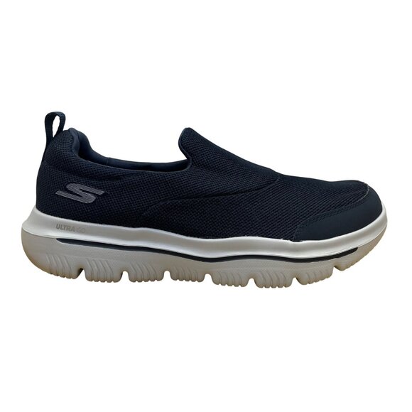 Skechers Men’s Navy Blue GoWalk Evolution Ultra Slip-On Comfort Shoes Size 9.5 - Picture 1 of 9